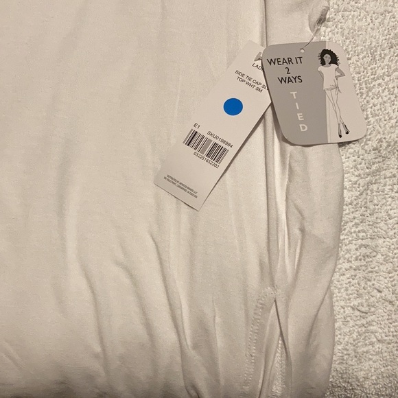 JUST B WEAR LADIES WHITE BLOUSE - Picture 1 of 7